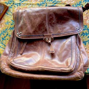 The Sak leather backpack